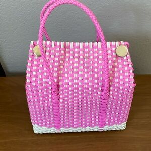 Cute pink lunch bag
